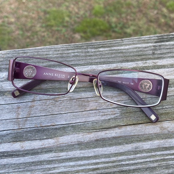 Anne Klein Glasses Frames reddish purple gradient AK9103 - Picture 2 of 12